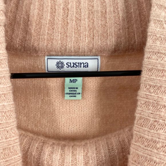 Susina Colorblock Turtleneck Sweater - Picture 6 of 8